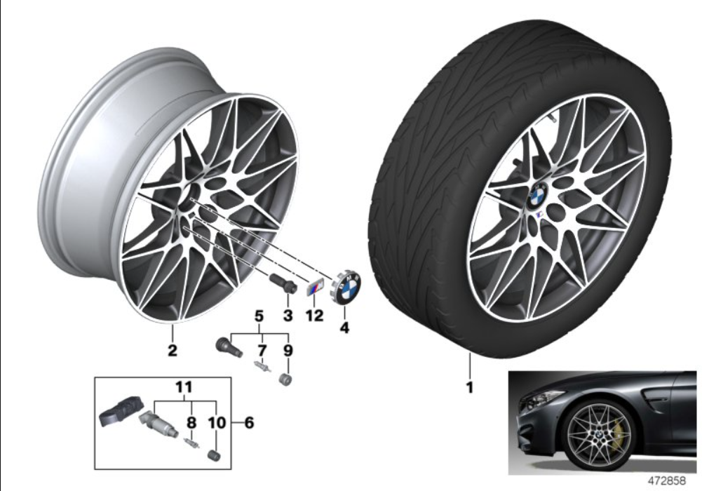 BMW 666M Style Rims