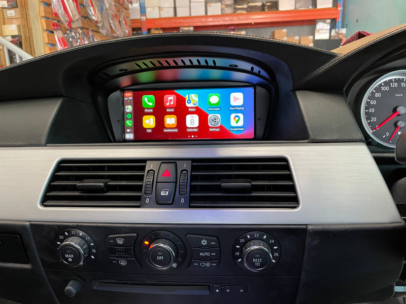 BMW 3 & 5 Series (E60 E90) CIC CCC Wireless CarPlay & Android Auto 8.8inch Touch Screen Multimedia Display Upgrade