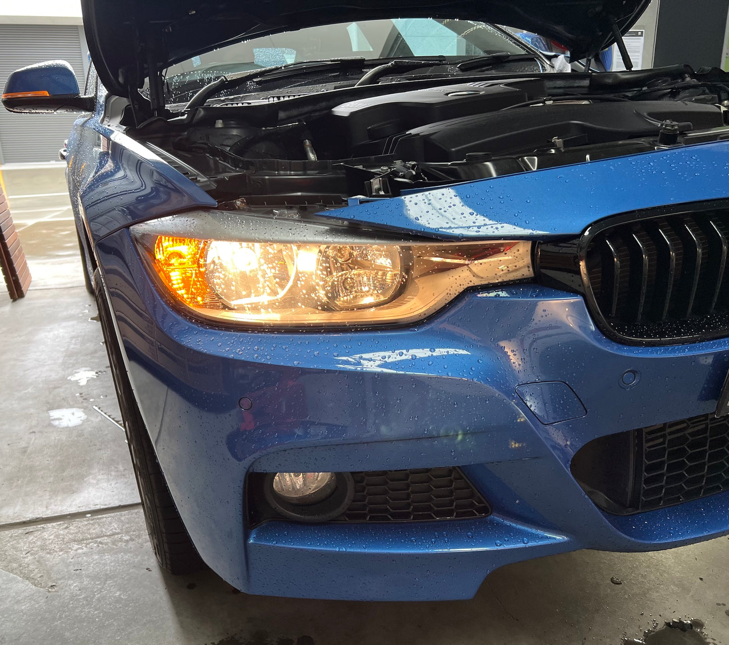 BMW 3 Series F30 LCI Style Angel LED Headlights